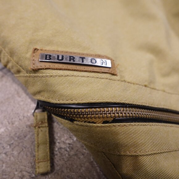 Burton Access DRYRIDE Snow Pants Women’s Medium Tan Mountain Ski Snowboard - Picture 3 of 16